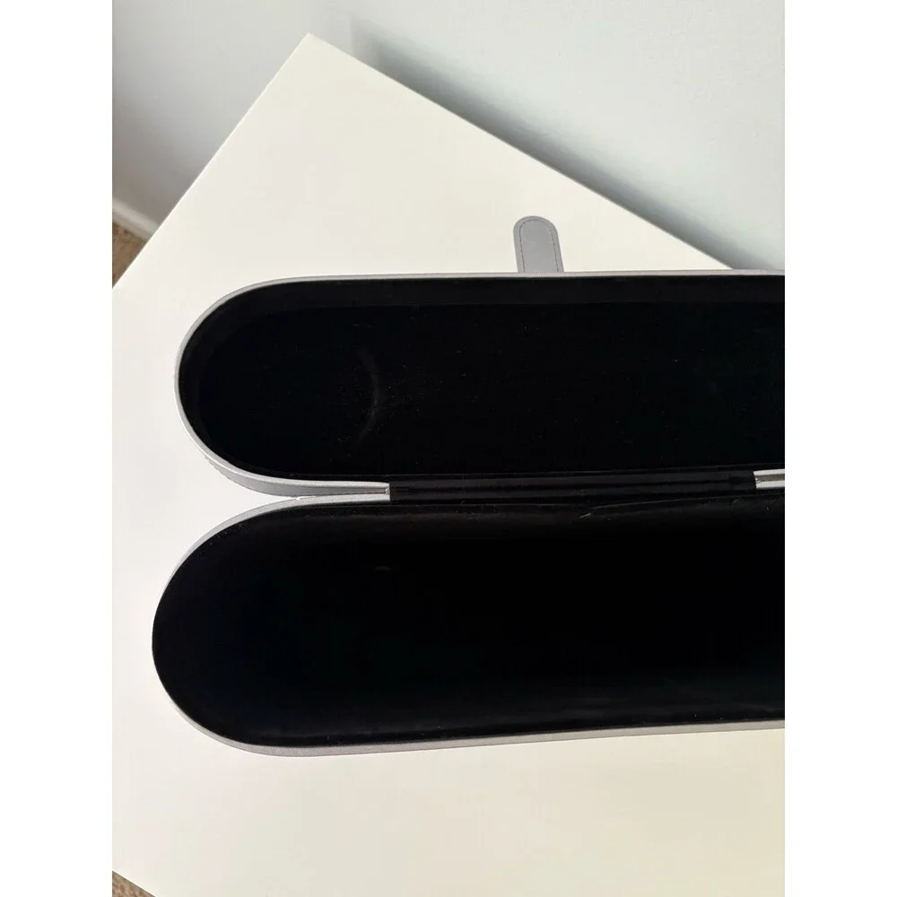 Dyson Supersonic Presentation Case Storage Box Only Silver Black Velvet Lined